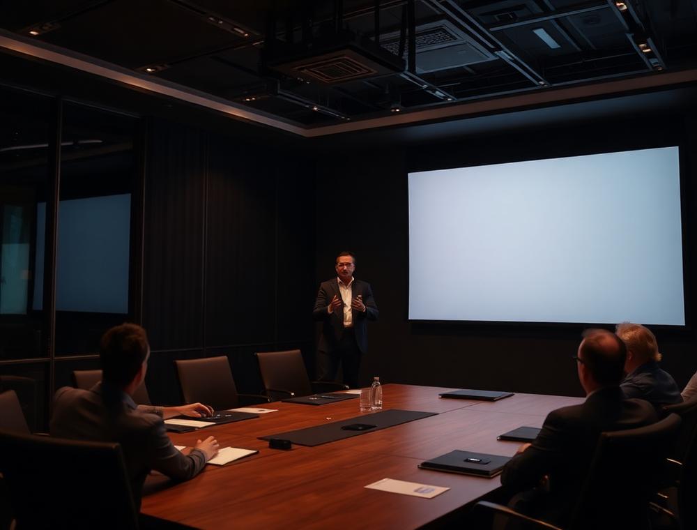 Presenting the strategy to the client team